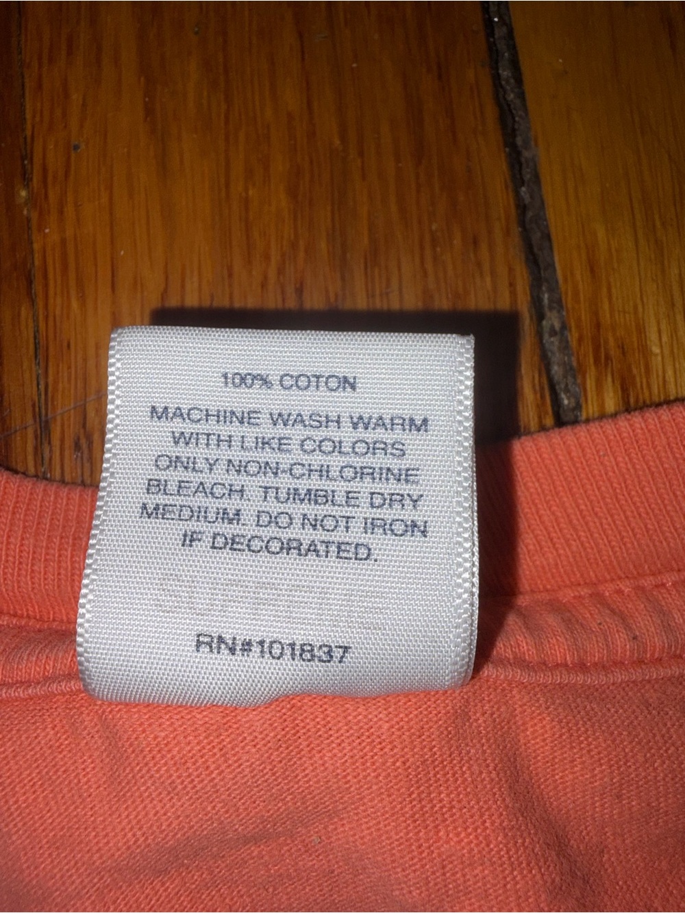 Supreme Orange Graffiti Script Tee - Picture 3 of 3